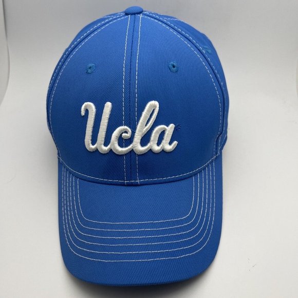 Accessories Top Of The World Ucla Onefit Lgxl Baseball Hat Cap Blue With White Letters Gr17